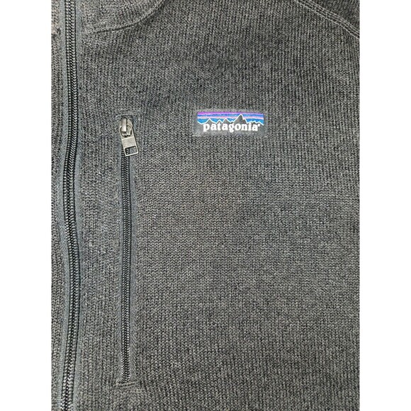 Patagonia Better Sweater Vest Fleece Full Zip Up Pockets Black Mens 2XL - Picture 4 of 10